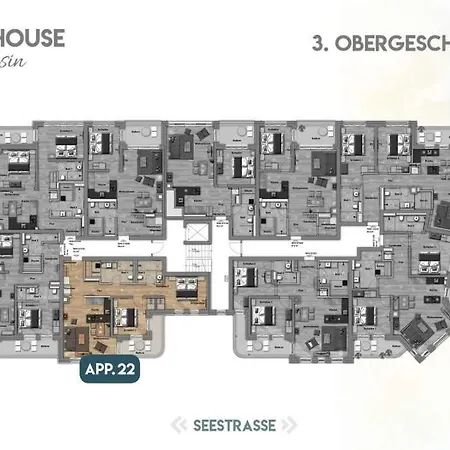 Beachhouse Bansin App 22 *
